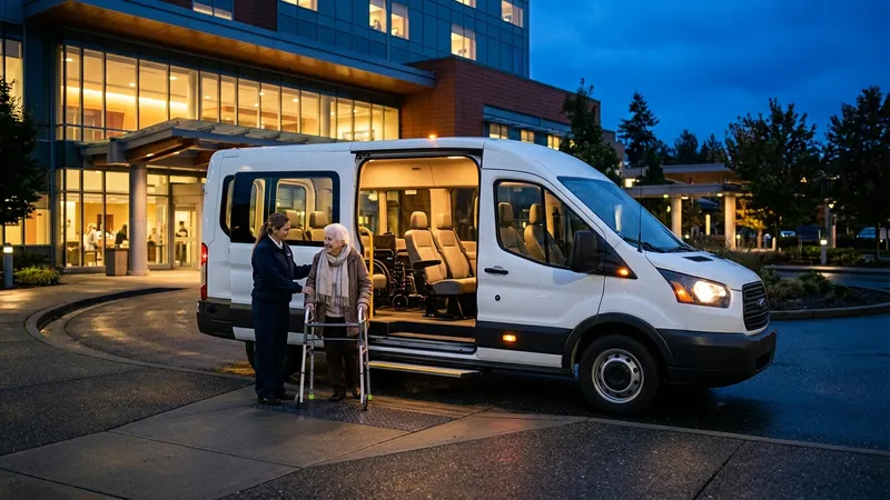 Critères pour évaluer un service de taxi médical